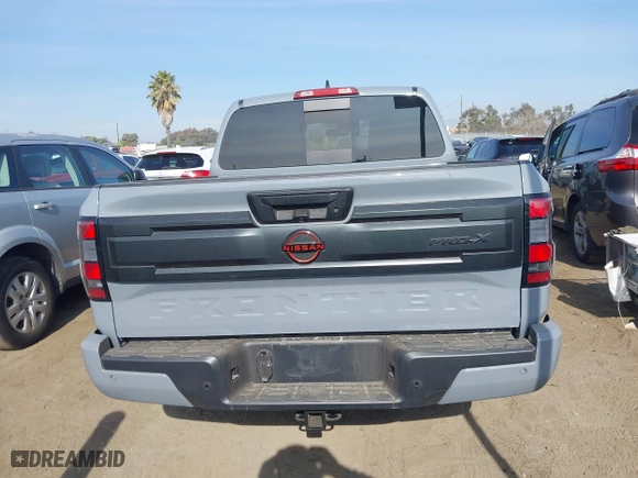 2025 Nissan Frontier SV with VIN 1N6ED1EJ1SN606654, listed as a IAAI auction lot 41188337 with 3,567 mi miles. Bid and sale history available at carsss.com. Image 17.