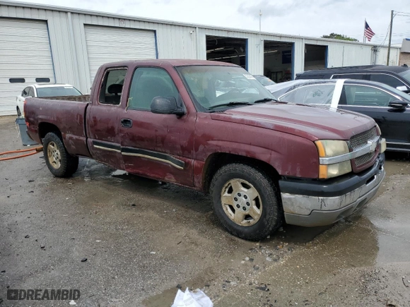 2003 Chevrolet Silverado 1500 LS with VIN 2GCEC19V031397364, listed as a Copart auction lot 50802465 with 0 mi miles and Salvage Title. Bid and sale history available at carsss.com. Image 4.