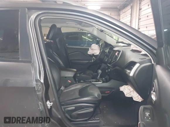 2016 Jeep Cherokee Trailhawk with VIN 1C4PJMBS2GW309042, listed as a IAAI auction lot 41564925 with 125,436 mi miles. Bid and sale history available at carsss.com. Image 5.