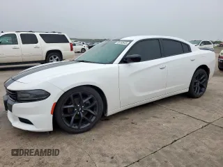 2019 Dodge Charger SXT z VIN 2C3CDXBG5KH732728, wystawiony jako Copart lot #55183645 z przebiegiem 28 955 mil mil oraz Szkoda całkowita • Salvage title. Historia ofert i sprzedaży dostępna na DreamBid. Obrazek 1.