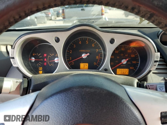 2008 Nissan 350Z Enthusiast with VIN JN1BZ34E98M750767, listed as a Copart auction lot 52338475 with 156,222 mi miles and Salvage Title. Bid and sale history available at carsss.com. Image 9.