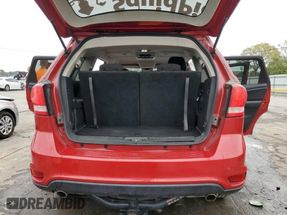 2015 Dodge Journey SXT with VIN 3C4PDCCG3FT518628, listed as a Copart auction lot 71271624 with 97,386 mi miles and Salvage title. Bid and sale history available at DreamBid. Image 13.