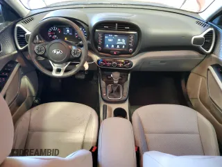 2021 Kia Soul X-Line with VIN KNDJ23AU2M7769047, listed as a Copart auction lot 49324975 with 19,428 mi miles and Salvage Title. Bid and sale history available at carsss.com. Image 8.