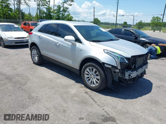 2019 Cadillac XT5 FWD with VIN 1GYKNARS4KZ259863, listed as a IAAI auction lot 42603196 with 51,251 mi miles and . Bid and sale history available at DreamBid. Image 1.