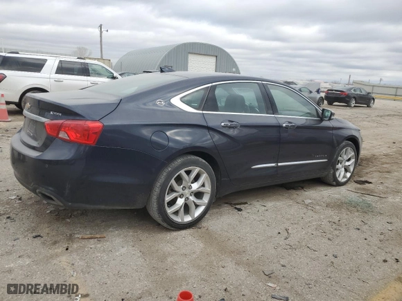 2018 Chevrolet Impala Premier with VIN 2G1125S34J9173281, listed as a Copart auction lot 83790284 with 208,471 mi miles and Salvage Title. Bid and sale history available at carsss.com. Image 3.