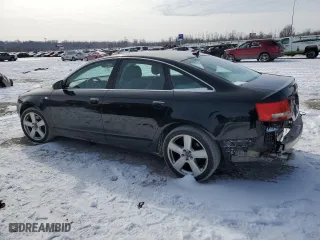 2008 Audi A6 with VIN WAUDH74F68N132290, listed as a Copart auction lot 45107065 with 0 mi miles and Salvage Title. Bid and sale history available at carsss.com. Image 2.