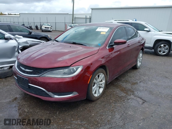 2016 Chrysler 200 Limited with VIN 1C3CCCAB8GN191822, listed as a IAAI auction lot 40744147 with 162,294 mi miles and . Bid and sale history available at DreamBid. Image 17.
