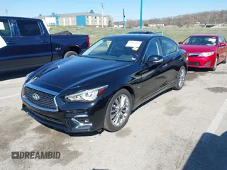 2020 Infiniti Q50 Premium with VIN JN1EV7AR3LM254279, listed as a IAAI auction lot 41877606 with 55,454 mi miles and . Bid and sale history available at DreamBid. Image 17.