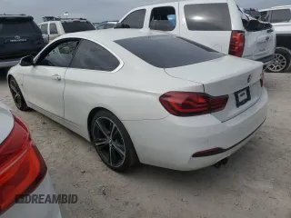 2020 BMW 4 Series 430i z VIN WBA4W3C01LAG91728, wystawiony jako Copart lot #74808534 z przebiegiem Nie podano mil oraz Nie do naprawy • Non repairable. Historia ofert i sprzedaży dostępna na DreamBid. Obrazek 2.