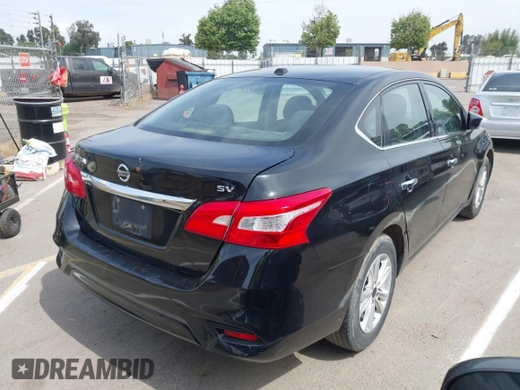 2017 Nissan Sentra SV with VIN 3N1AB7AP0HL672712, listed as a IAAI auction lot 42045700 with 174,139 mi miles and . Bid and sale history available at DreamBid. Image 4.