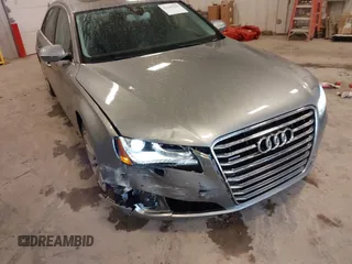 2012 Audi A8 with VIN WAURVAFD7CN021716, listed as a IAAI auction lot 42330229 with 97,359 mi miles and . Bid and sale history available at DreamBid. Image 6.