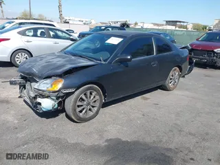 2001 Honda Civic LX with VIN 1HGEM21511L004625, listed as a IAAI auction lot 41927899 with 349,237 mi miles. Bid and sale history available at carsss.com. Image 2.