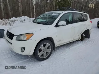 2010 Toyota RAV4 Sport with VIN 2T3RF4DV9AW041582, listed as a Copart auction lot 42402725 with 262,601 mi miles and Salvage Title. Bid and sale history available at carsss.com. Image 1.