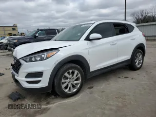 2021 Hyundai Tucson Value with VIN KM8J33A42MU319585, listed as a Copart auction lot 44737335 with 75,958 mi miles and Salvage Title. Bid and sale history available at carsss.com. Image 1.