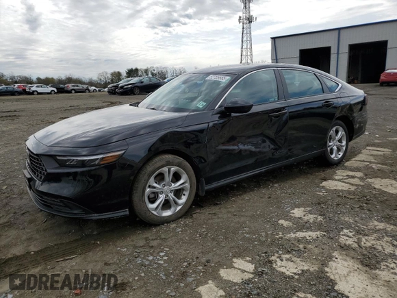 2024 Honda Accord LX z VIN 1HGCY1F24RA051238, wystawiony jako Copart lot #52705865 z przebiegiem 6722 mil mil oraz Szkoda całkowita • Salvage title. Historia ofert i sprzedaży dostępna na DreamBid. Obrazek 1.