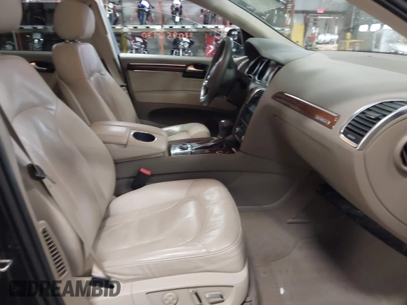 2012 Audi Q7 Premium Plus with VIN WA1LMAFE5CD008743, listed as a IAAI auction lot 40956930 with 117,947 mi miles and . Bid and sale history available at DreamBid. Image 5.