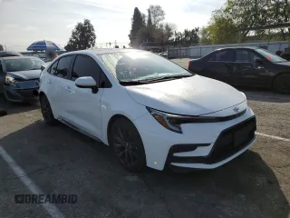 2023 Toyota Corolla SE with VIN 5YFP4MCE9PP152991, listed as a Copart auction lot 45677505 with 23,407 mi miles and Salvage Title. Bid and sale history available at carsss.com. Image 4.