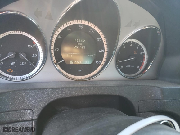 2011 Mercedes-Benz C-Class C 300 Sport with VIN WDDGF5EBXBA524182, listed as a Copart auction lot 49422095 with 251,525 mi miles and Salvage Title. Bid and sale history available at carsss.com. Image 9.