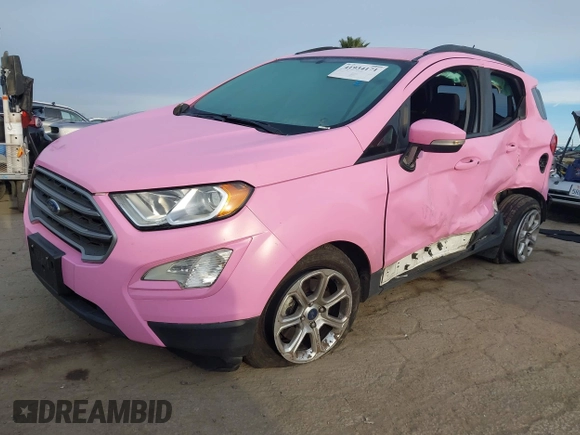 2018 Ford EcoSport SE with VIN MAJ3P1TE1JC247880, listed as a IAAI auction lot 41934171 with 80,627 mi miles. Bid and sale history available at carsss.com. Image 17.