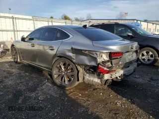 2018 Lexus LS with VIN JTHC51FF8J5001660, listed as a Copart auction lot 45281255 with 32,580 mi miles and Salvage Title. Bid and sale history available at carsss.com. Image 2.