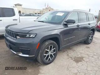 2024 Jeep Grand Cherokee Limited with VIN 1C4RJKBG0R8548766, listed as a IAAI auction lot 42496952 with 30,354 mi miles and . Bid and sale history available at DreamBid. Image 17.