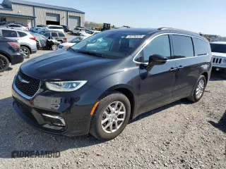 2022 Chrysler Pacifica Touring L with VIN 2C4RC1BG2NR112195, listed as a Copart auction lot 52792575 with 77,207 mi miles and Salvage title. Bid and sale history available at DreamBid. Image 1.