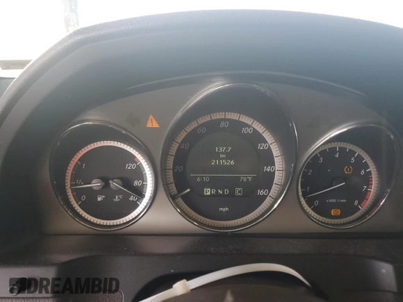 2009 Mercedes-Benz C 350 Sport with VIN WDDGF56X99R055446, listed as a Copart auction lot 45384885 with 211,526 mi miles and Salvage title. Bid and sale history available at DreamBid. Image 9.