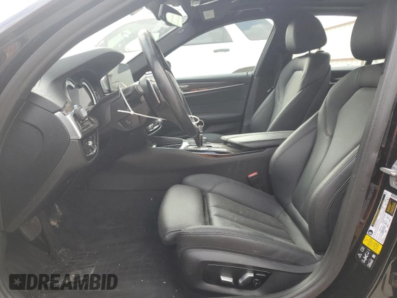 2018 BMW 5 Series 530i xDrive with VIN WBAJA7C56JWA72272, listed as a Copart auction lot 47313705 with 60,156 mi miles and Salvage title. Bid and sale history available at DreamBid. Image 7.
