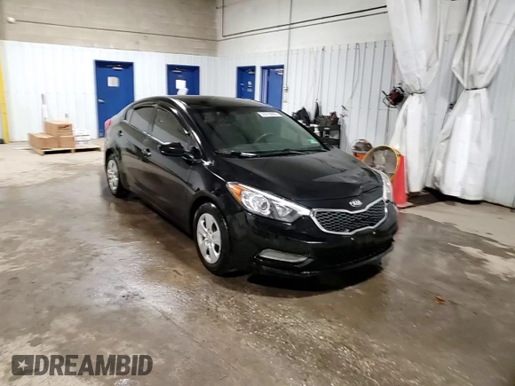 2015 Kia Forte LX with VIN KNAFK4A63F5437112, listed as a Copart auction lot 53276005 with 0 mi miles and Salvage Title. Bid and sale history available at carsss.com. Image 13.