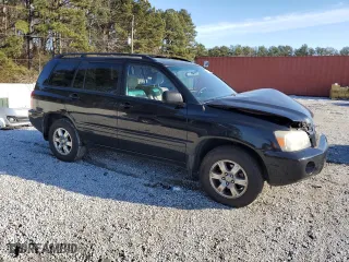 2006 Toyota Highlander w/3rd Row with VIN JTEDP21A260121651, listed as a Copart auction lot 88007185 with 167,001 mi miles and Salvage Title. Bid and sale history available at carsss.com. Image 4.
