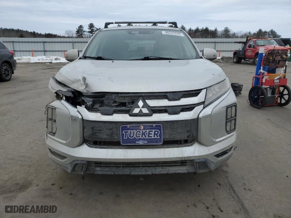 2021 Mitsubishi Outlander Sport ES with VIN JA4ARUAU2MU017104, listed as a Copart auction lot 46243245 with 68,975 mi miles and Salvage Title. Bid and sale history available at carsss.com. Image 5.