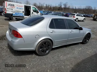 2007 Saab 9-5 Aero with VIN YS3EH49G873518557, listed as a Copart auction lot 52631455 with 163,193 mi miles and Salvage Title. Bid and sale history available at carsss.com. Image 3.