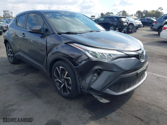 2020 Toyota C-HR LE with VIN JTNKHMBX6L1081650, listed as a IAAI auction lot 41435928 with 62,256 mi miles. Bid and sale history available at carsss.com. Image 1.