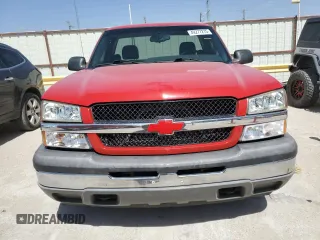 2005 Chevrolet Silverado 1500 Work Truck z VIN 1GCEC14X35Z186727, wystawiony jako Copart lot #49277275 z przebiegiem 141 441 mil mil oraz Czysty tytuł • Clean title. Historia ofert i sprzedaży dostępna na DreamBid. Obrazek 5.