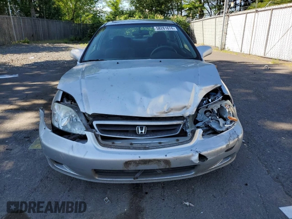 1999 Honda Civic EX with VIN 1HGEJ8144XL002704, listed as a Copart auction lot 58281674 with 155,981 mi miles and Salvage Title. Bid and sale history available at carsss.com. Image 5.