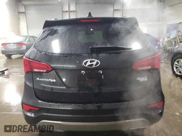 2018 Hyundai Santa Fe 2.4L with VIN 5NMZUDLB6JH081183, listed as a Copart auction lot 83575314 with 145,687 mi miles and Salvage title. Bid and sale history available at DreamBid. Image 6.