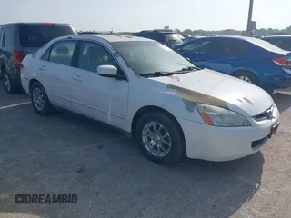 2004 Honda Accord LX with VIN 3HGCM56334G708343, listed as a IAAI auction lot 42766609 with 175,186 mi miles and . Bid and sale history available at DreamBid. Image 1.