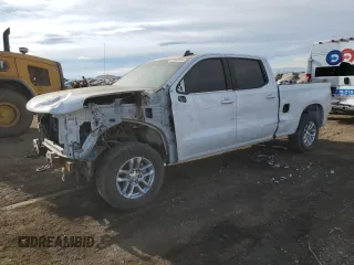 2023 Chevrolet Silverado 1500 LT with VIN 3GCUDDED2PG179902, listed as a Copart auction lot 83082644 with 70,461 mi miles and Salvage Title. Bid and sale history available at carsss.com. Image 1.