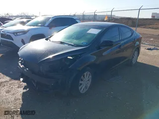 2014 Hyundai Elantra SE with VIN KMHDH4AE8EU150798, listed as a IAAI auction lot 41752024 with 115,963 mi miles. Bid and sale history available at carsss.com. Image 2.