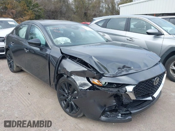2025 Mazda 3 S Select Sport with VIN JM1BPABM0S1775096, listed as a IAAI auction lot 41744714 with 1,543 mi miles and . Bid and sale history available at DreamBid. Image 1.