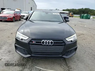 2018 Audi S4 Premium Plus with VIN WAUB4AF46JA143542, listed as a Copart auction lot 74772824 with 57,687 mi miles and Salvage Title. Bid and sale history available at carsss.com. Image 5.