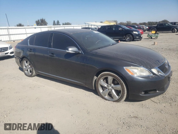 2008 Lexus GS 350 with VIN JTHBE96S880036116, listed as a Copart auction lot 76107564 with 239,961 mi miles and Salvage Title. Bid and sale history available at carsss.com. Image 4.