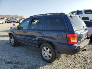 2001 Jeep Grand Cherokee Limited with VIN 1J4GW58N41C615283, listed as a Copart auction lot 44548105 with 190,952 mi miles and Salvage Title. Bid and sale history available at carsss.com. Image 2.