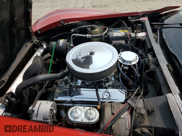 1980 Chevrolet Corvette with VIN 1Z878AS403224, listed as a Copart auction lot 59128755 with 486,848 mi miles and Salvage title. Bid and sale history available at DreamBid. Image 11.
