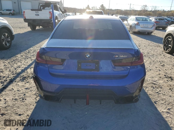 2024 BMW 3 Series M340i xDrive with VIN 3MW49FF00R8D93645, listed as a Copart auction lot 80304054 with 19,811 mi miles and Salvage Title. Bid and sale history available at carsss.com. Image 6.