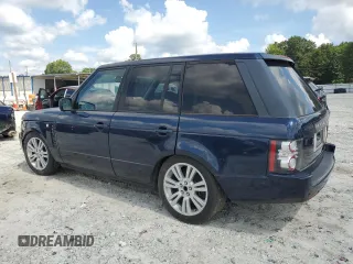 2012 Land Rover Range Rover HSE Lux with VIN SALMF1D46CA389852, listed as a Copart auction lot 67006465 with Not provided miles and Salvage title. Bid and sale history available at DreamBid. Image 2.