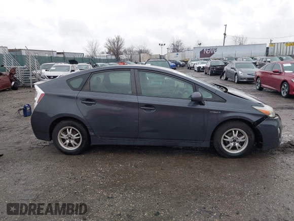 2010 Toyota Prius II with VIN JTDKN3DU0A1261312, listed as a IAAI auction lot 41812223 with 82,144 mi miles. Bid and sale history available at carsss.com. Image 13.