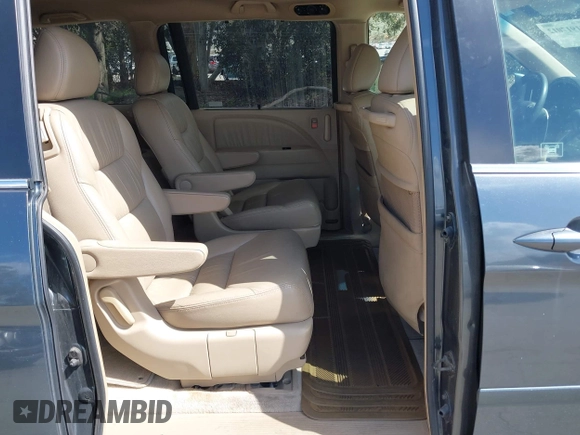 2005 Honda Odyssey EX-L with VIN 5FNRL38725B084980, listed as a IAAI auction lot 41917012 with 134,685 mi miles. Bid and sale history available at carsss.com. Image 8.