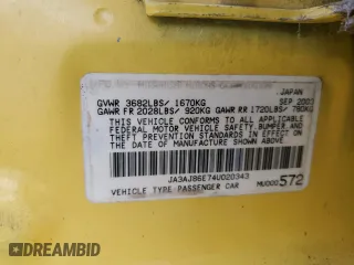 2004 Mitsubishi Lancer OZ-Rally with VIN JA3AJ86E74U020343, listed as a Copart auction lot 78250064 with 218,151 mi miles and Salvage Title. Bid and sale history available at carsss.com. Image 12.
