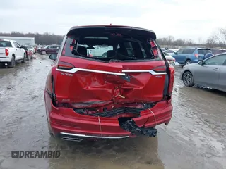 2022 Cadillac XT6 Premium Luxury with VIN 1GYKPDRS6NZ118860, listed as a IAAI auction lot 41459341 with 64,682 mi miles. Bid and sale history available at carsss.com. Image 16.